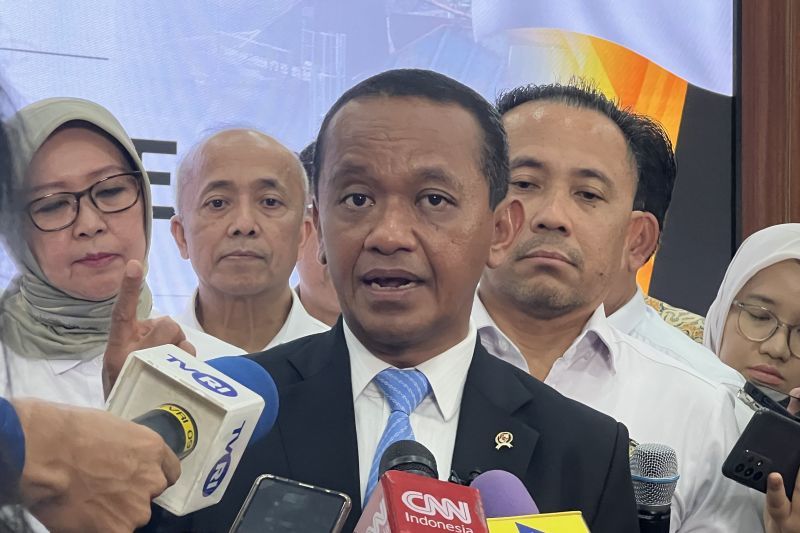 Menteri Energi dan Sumber Daya Energi (ESDM) Bahlil Lahadalia 