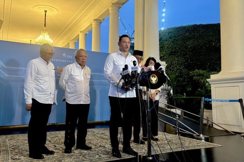 Menteri Koordinator Bidang Infrastruktur dan Pembangunan Kewilayahan Agus Harimurti Yudhoyono