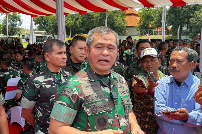 Kepala Staf TNI Angkatan Darat (KSAD) Jenderal TNI Maruli Simanjuntak