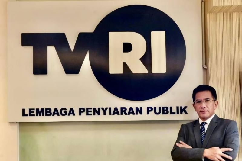 Direktur Utama Lembaga Penyiaran Publik Televisi Republik Indonesia (LPP TVRI) Iman Brotoseno