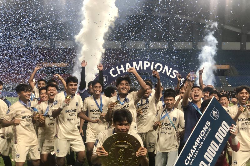 Persita Tangerang U-20 menjuarai Elite Pro Academy (EPA) U-20