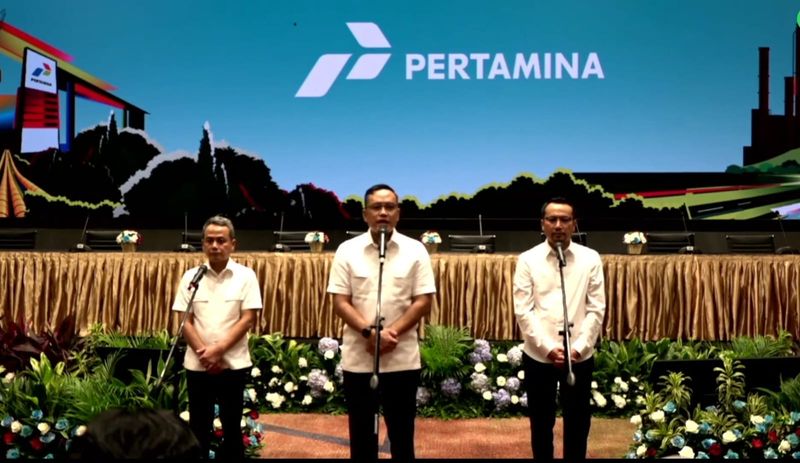 Direktur Utama PT Pertamina (Persero) Simon Aloysius Mantiri