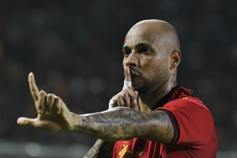 Pesepak Bola Persija Jakarta Gustavo Almeida