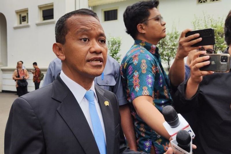 Menteri ESDM Bahlil Lahadalia 