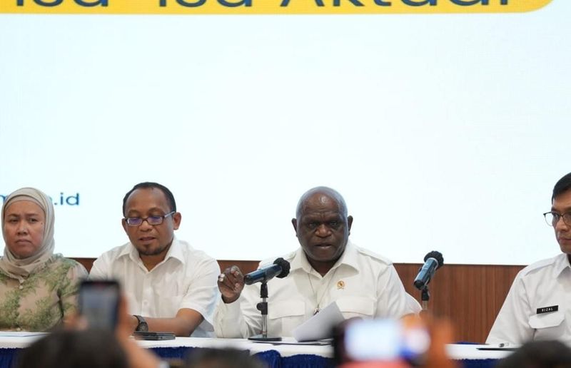 Menteri Hak Asasi Manusi (HAM) Natalius Pigai