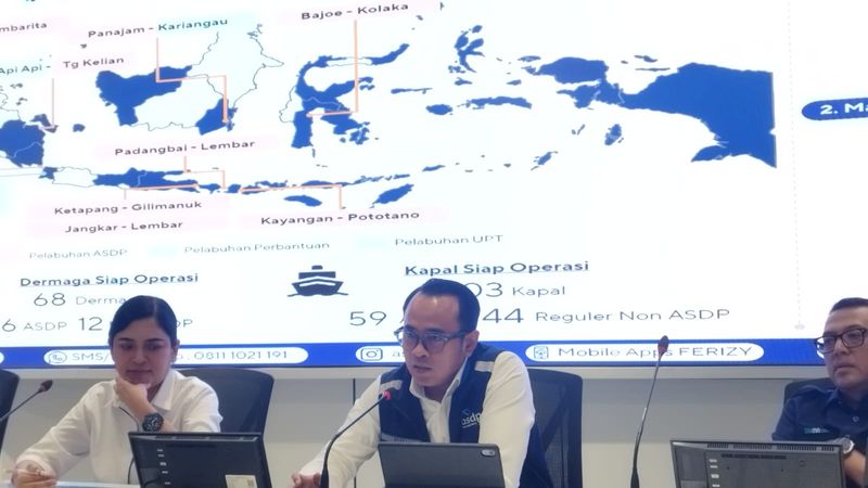 Direktur Utama ASDP Heru Widodo