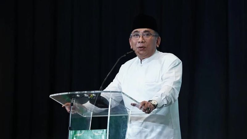 Ketua Umum Pengurus Besar Nahdlatul Ulama (PBNU), KH Yahya Cholil Staquf