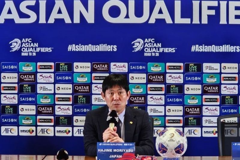 Pelatih timnas Jepang Hajime Moriyasu