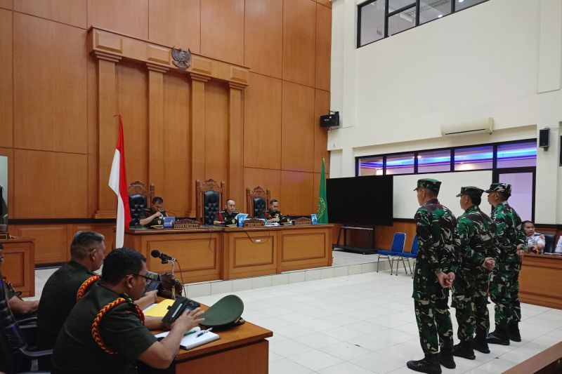 Sidang pembacaan vonis terdakwa kasus penembakan bos rental mobil