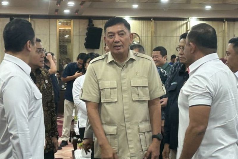 Ketua Pengarah Satgas PKH yang juga Menteri Pertahanan Sjafrie Sjamsoeddin