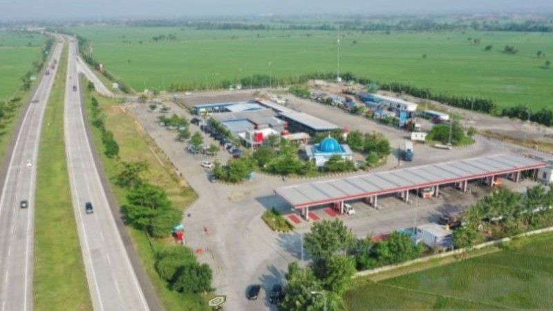 Rest area di jalan Tol Cipali