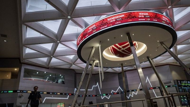 pergerakan Indeks Harga Saham Gabungan (IHSG) di Bursa Efek Indonesia (BEI)
