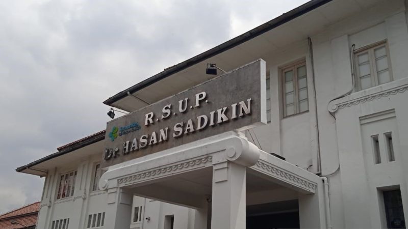 Situasi di Rumah Sakit Hasan Sadikin (RSHS) Bandung