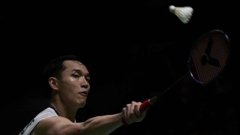 Pebulu tangkis tunggal putra Indonesia Jonatan Christie