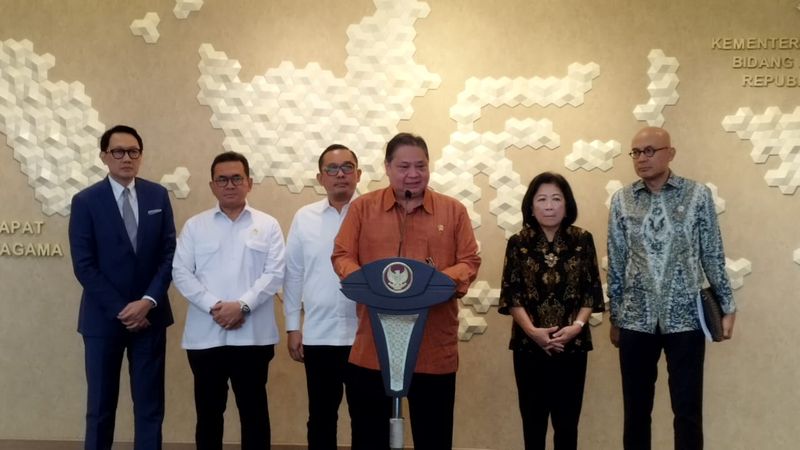 Menko Perekonomian Airlangga Hartarto