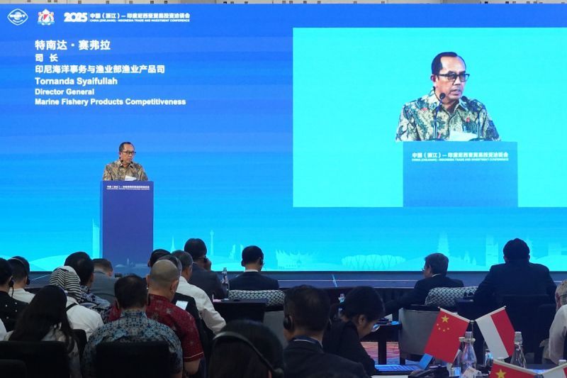 China (Zhejiang)-Indonesia Trade and Investment Conference yang digelar di Jakarta