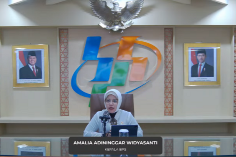 Kepala BPS Amalia Adininggar Widyasanti
