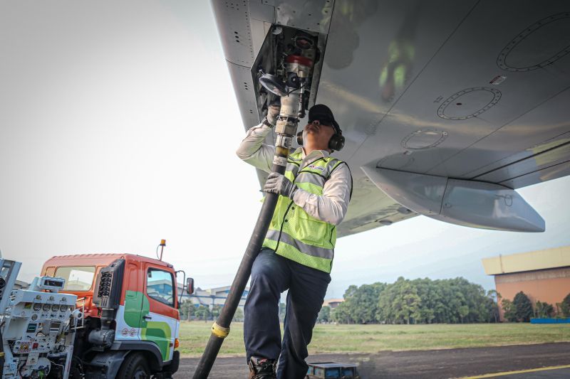 Kesiapan PT Pertamina Patra Niaga melayani penerbangan Haji 2025