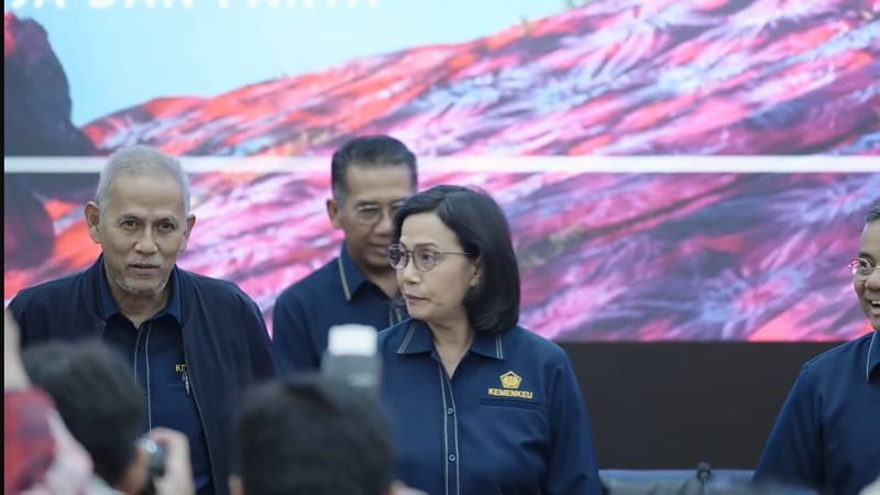 Menteri Keuangan (Menkeu) Sri Mulyani Indrawati 