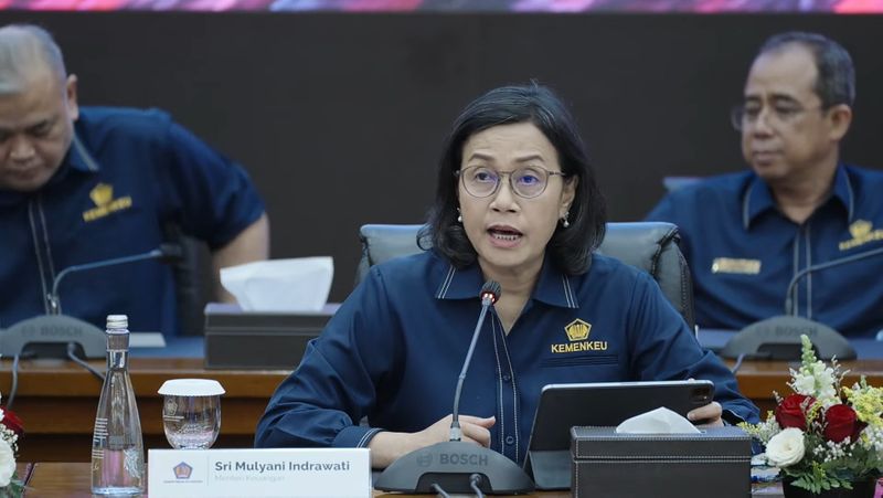 Menteri Keuangan (Menkeu) Sri Mulyani Indrawati 
