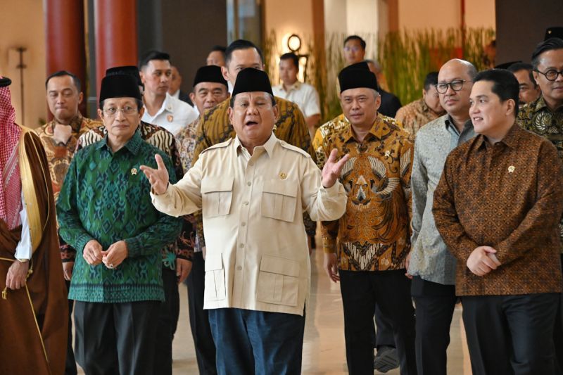Presiden Republik Indonesia Prabowo Subianto