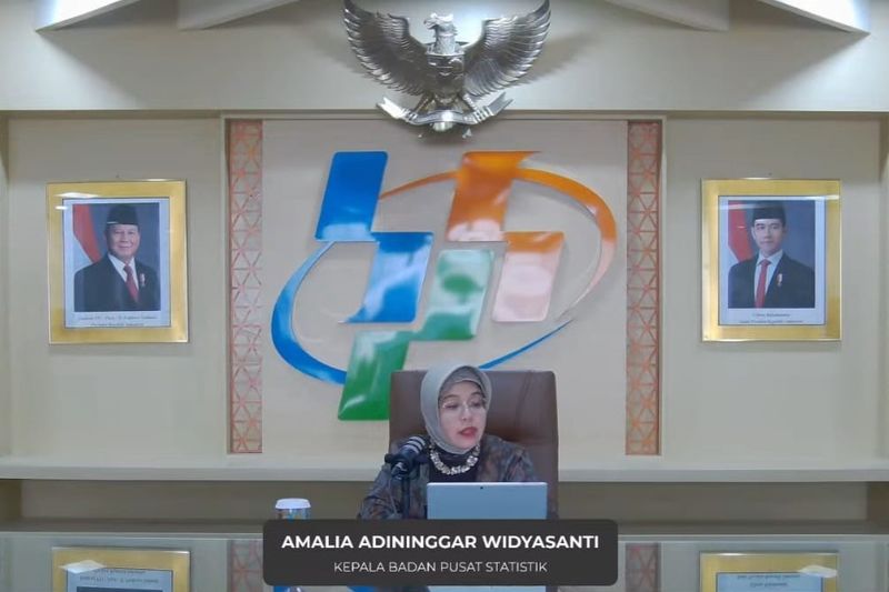 Kepala BPS, Amalia Adininggar Widyasanti