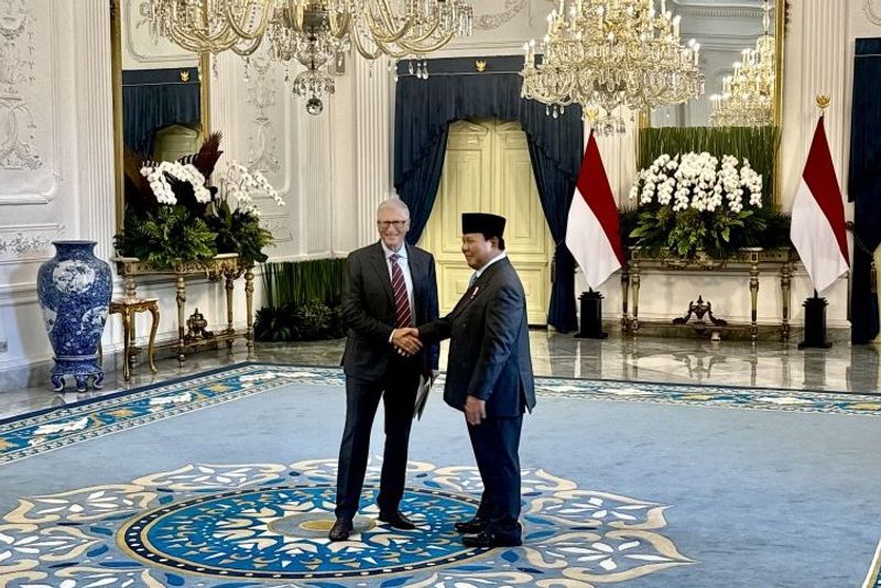 Presiden Prabowo Subianto dan Bill Gates