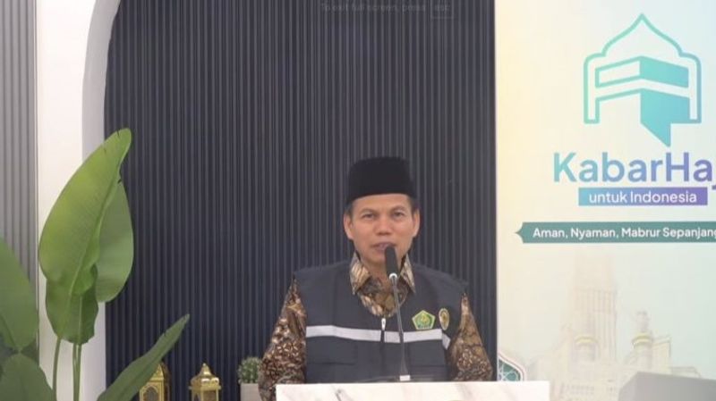 Direktur Layanan Haji Dalam Negeri Kemenag Muhammad Zain