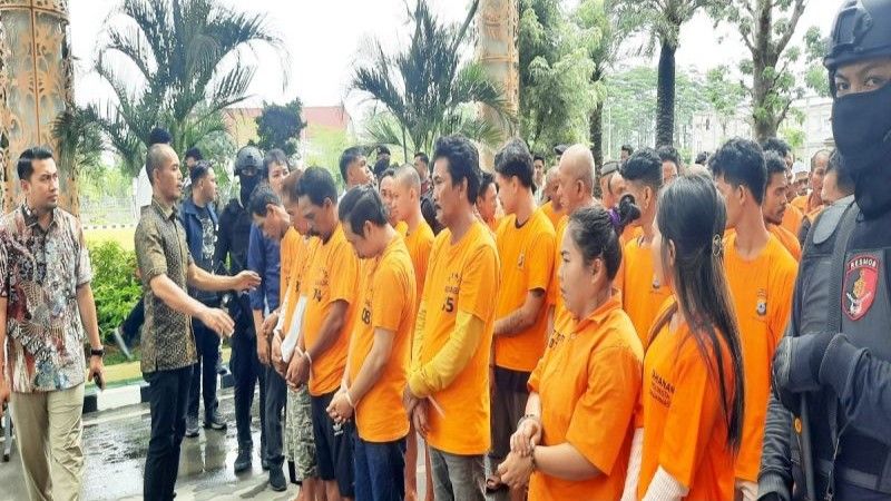 Direktur Reserse Kriminal Umum Polda Kalsel Kombes Pol Frido Situmorang