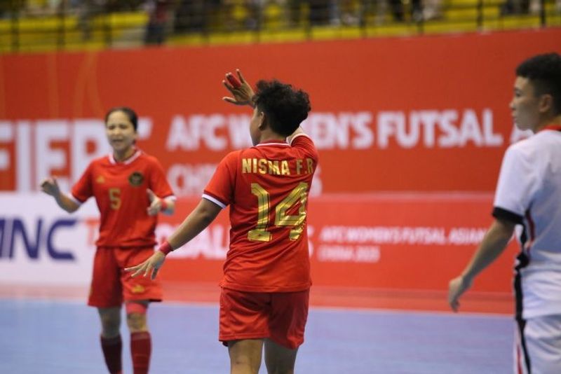 Pemain timnas futsal putri Indonesia Nisma Francida