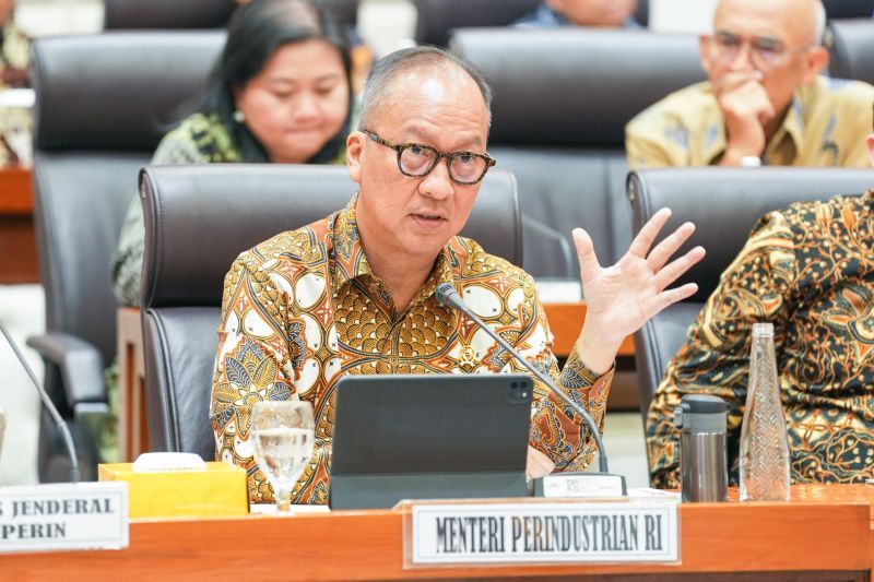 Menteri Perindustrian Agus Gumiwang Kartasasmita