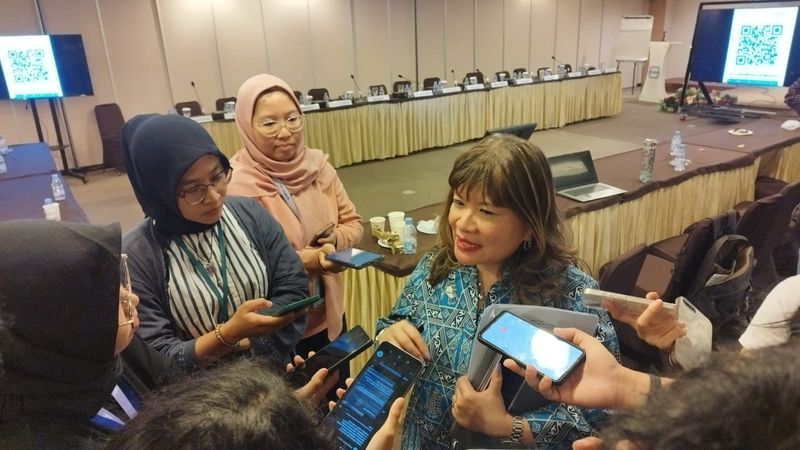 Ketua Umum Asosiasi Pengusaha Indonesia (Apindo), Shinta Widjaja Kamdani