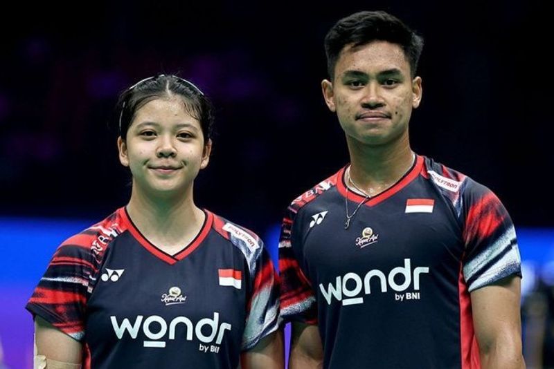 Pebulu tangkis ganda campuran Indonesia Jafar Hidayatullah/Felisha Nathaniel Pasaribu