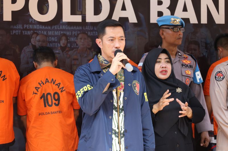 Direktur Reskrimum Polda Banten Kombes Pol Dian Setyawan