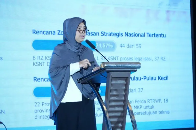 Direktur Jenderal Penataan Ruang Laut KKP Kartika Listriana