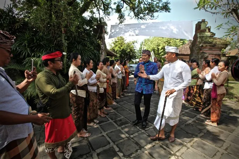 Wakil Ketua MPR RI Edhie Baskoro Yudhoyono di Museum Rudana Ubud Bali