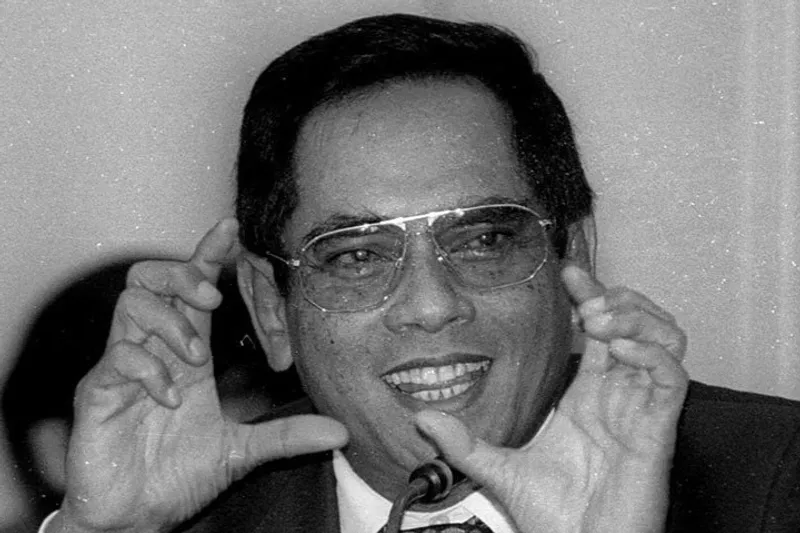 Ketua Umum KONI Pusat Wismoyo Arismunandar