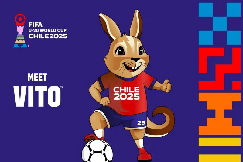 Vito the Vizcacha, maskot Piala Dunia U-20 2025