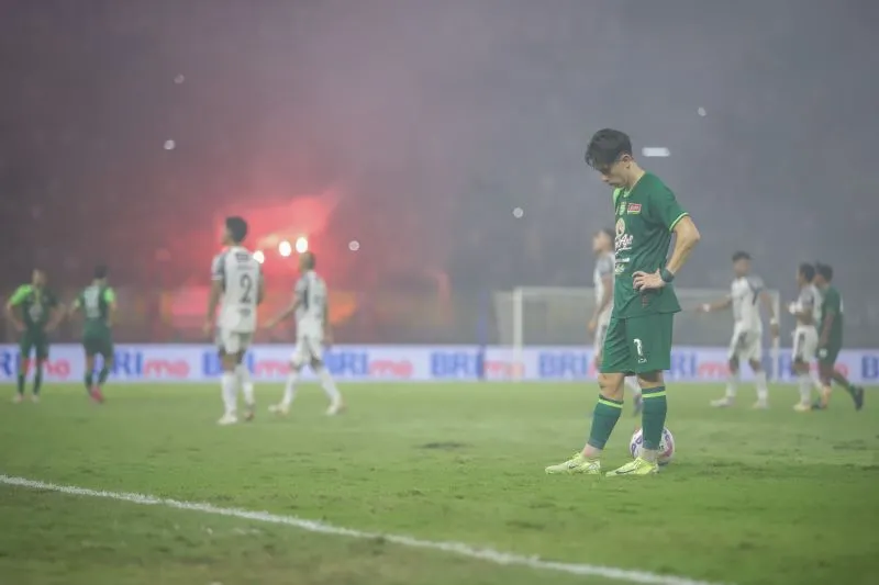 Pemain Persebaya Surabaya Francisco Rivera 