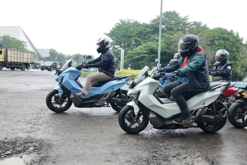 Maka Motors saat uji jalan dari Jakarta hingga Bogor