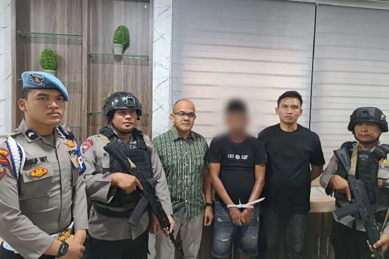 Polda Sumatera Utara tangkap terduga pembacokan jaksa di Serdang Bedagai