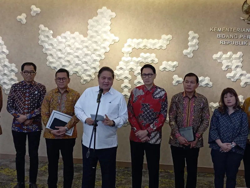 Menteri Koordinator Bidang Perekonomian Airlangga Hartarto