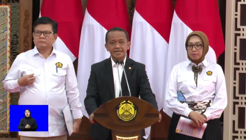 Menteri Energi dan Sumber Daya Mineral (ESDM) Bahlil Lahadalia