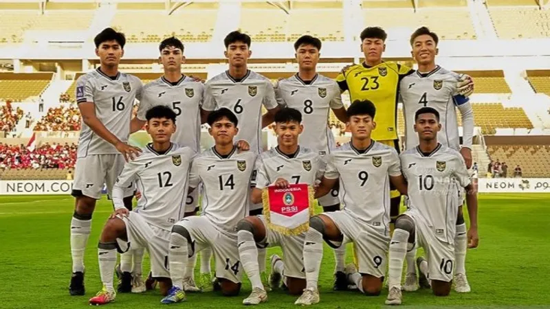 Pemain timnas U-17 Indonesia