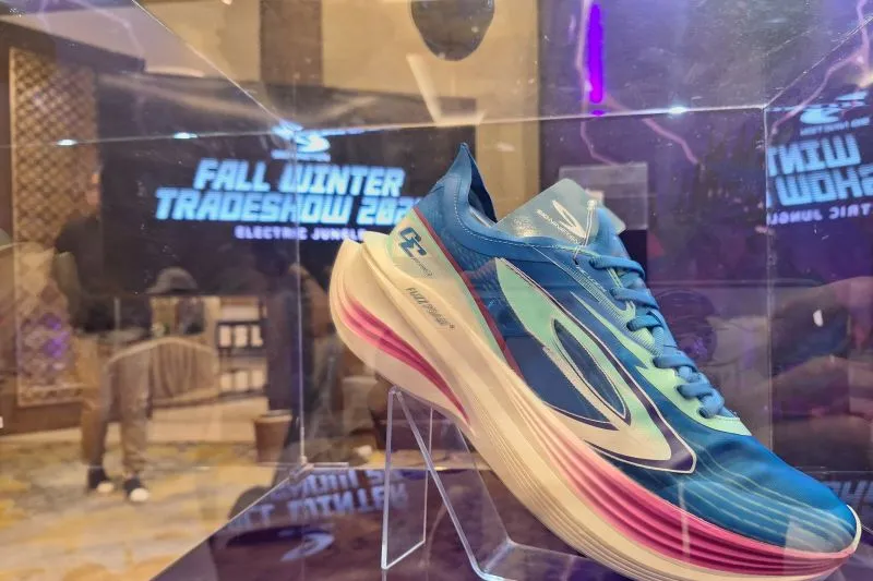 Salah satu seri produk dari jenama sepatu lokal 910 Nineten di Fall Winter Tradeshow