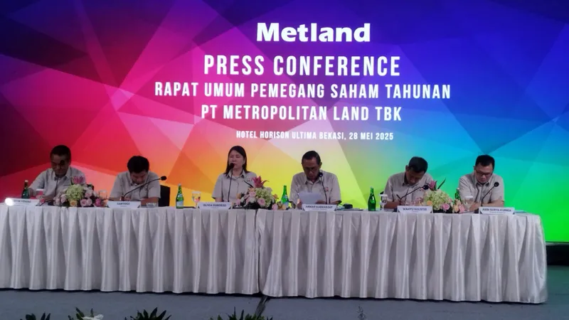 Jajaran Direksi dan Komisaris PT Metropolitan Land Tbk