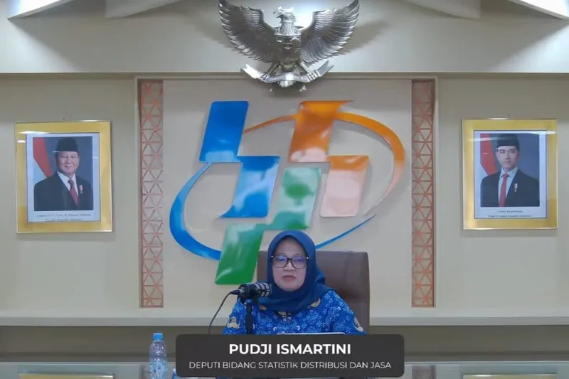 Deputi Bidang Statistik Distribusi dan Jasa BPS, Pudji Ismartini