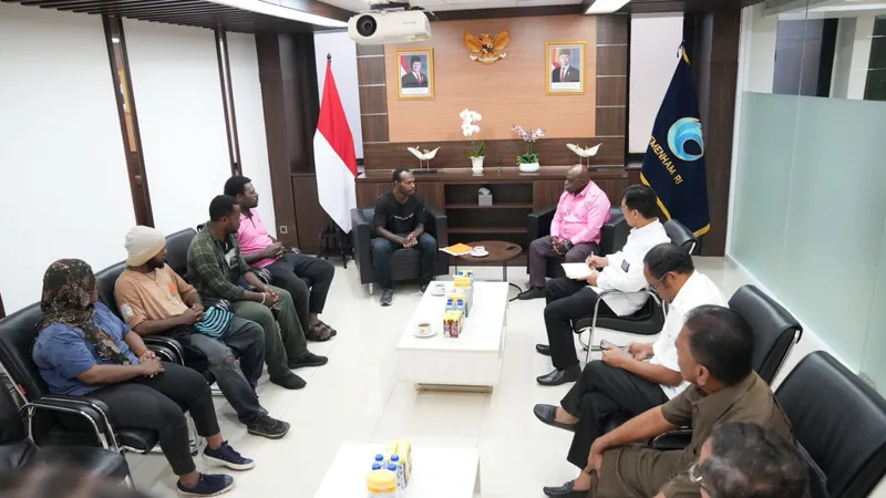 Menteri Hak Asasi Manusia (HAM) Natalius Pigai