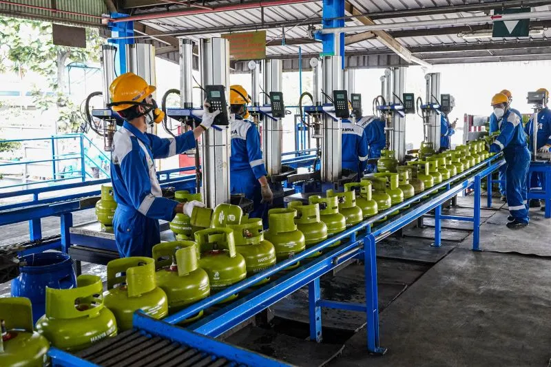 Stok LPG 3 kg PT Pertamina Patra Niaga