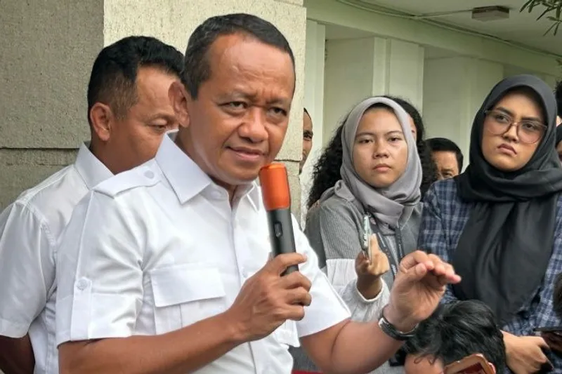 Menteri Energi dan Sumber Daya Mineral (ESDM) Bahlil Lahadalia